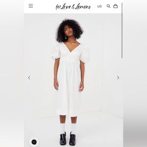 For Love & Lemons Jocelyn Midi Dress